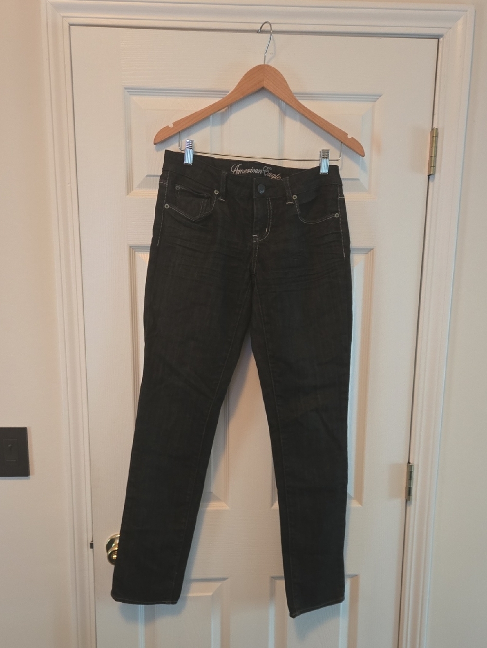 American Eagle Outfitters Black Skinny Jeans - Women's